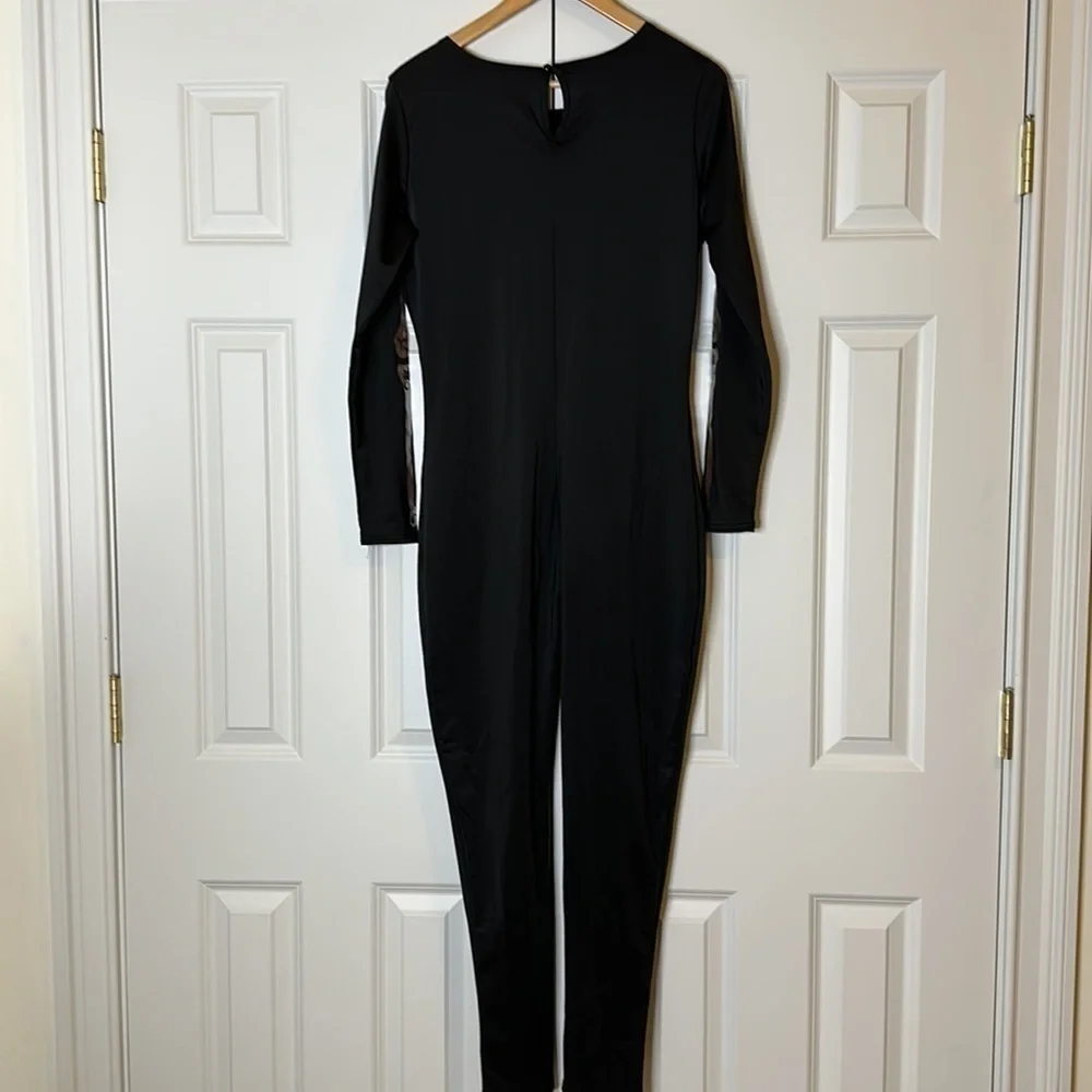 Spirit Adult Skeleton Catsuit Costume SzL - Picture 7 of 7
